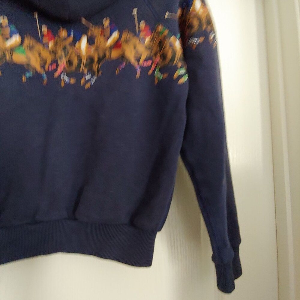 Polo Ralph Lauren Equestrian Heritage Preppy  English Countryside Hoodie Youth S - Picture 11 of 14